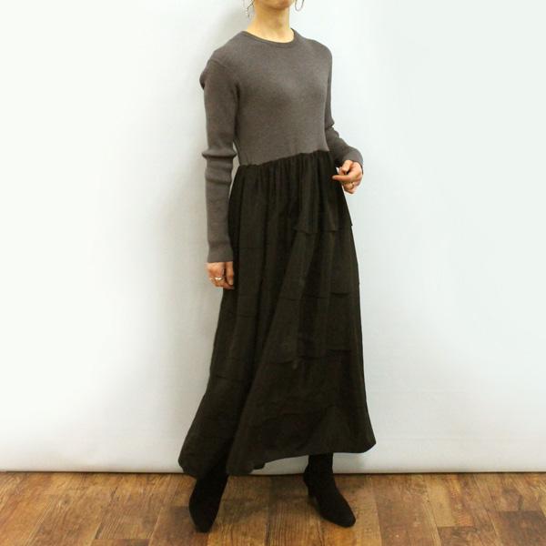 30%OFF Dignite collier ディニテ コリエ 80256561 リブ ニット ドッ...