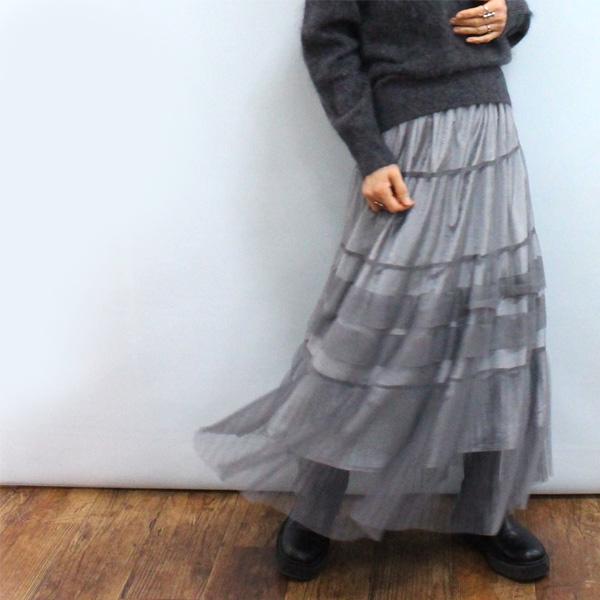 30%OFF Dignite collier ディニテ コリエ 80256530 チュール × サテ...