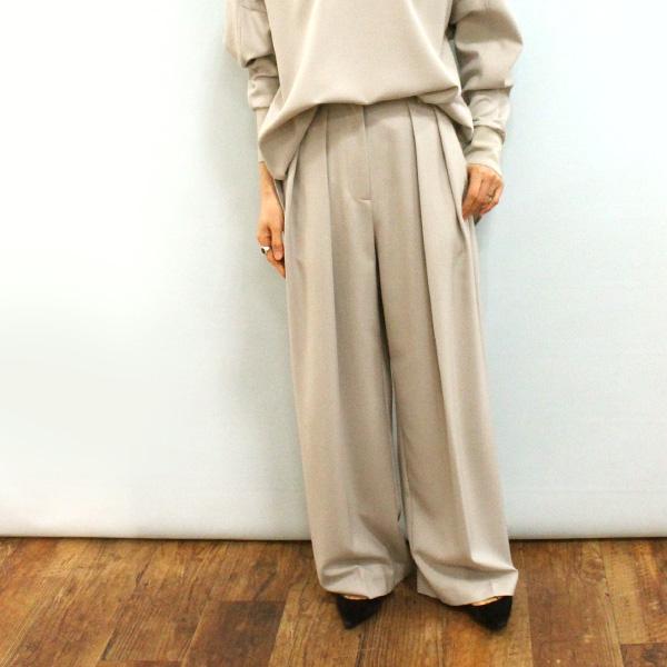 Dignite collier ディニテ コリエ 80267001 サージ ストレッチ ワイド パン...