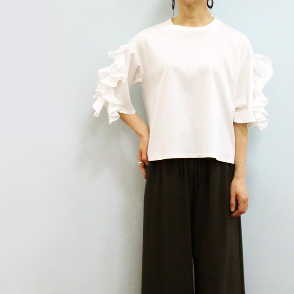 30%OFF Dignite collier ディニテ コリエ 80268003 袖 フリル Tシャ...