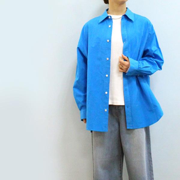 Johnbull ジョンブル JL261S03 コンバーチブル オーバー シャツ