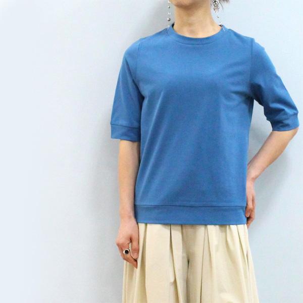 marie d'or マリードール 16218 汗ジミ防止加工 コンパクト 5分袖 プルオーバー