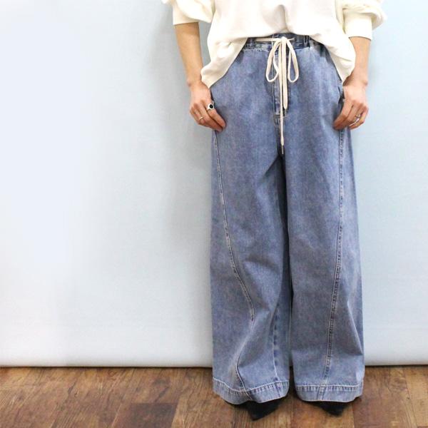 PASSIONE パシオーネ 616617 切替 イージー ワイド デニム