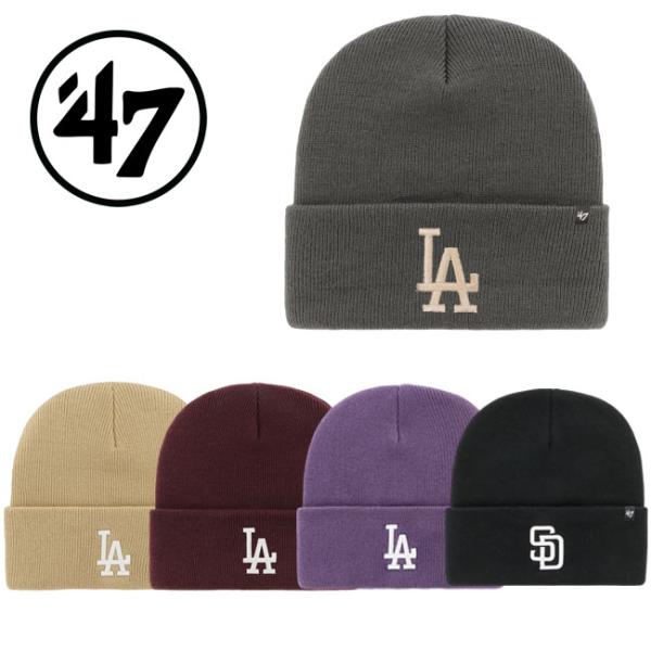 ニットキャップ '47 フォーティーセブン カフニット ドジャース パドレス メンズ レディース ニ...