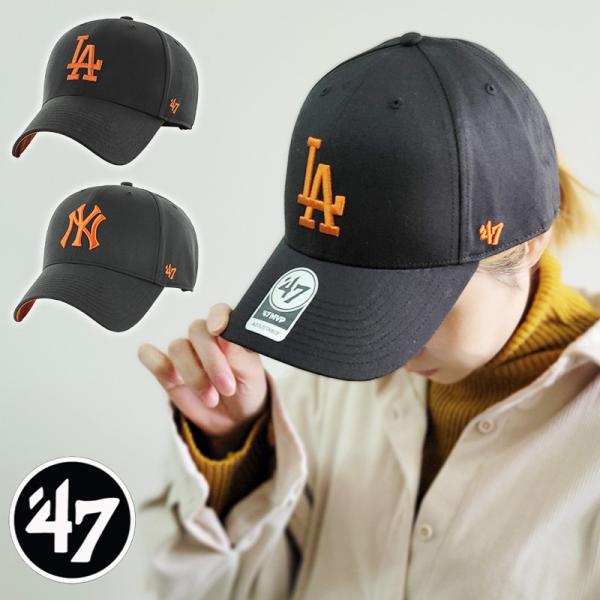 47 フォーティーセブン メンズ ロゴ キャップ 帽子 ドジャース ヤンキース MVP LA NY