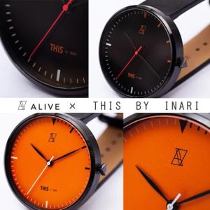 アライブ 時計 アライヴ 腕時計 ALIVE ATHLETICS THIS by INARI コラボ サングラス WATCH & EYEWEAR SET｜openside