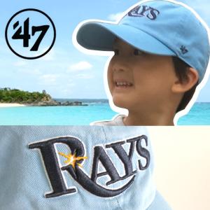 キャップ '47 フォーティーセブン キッズ 47 レイズ タンパベイ・レイズ Tampa Bay Rays KIDS 子供用 ベースボールキャップ MLB メジャーリーグ｜openside