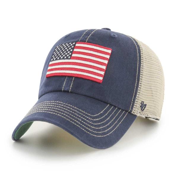 メッシュキャップ キャップ '47 フォーティーセブン 星条旗 USA FLAG ローキャップ メン...