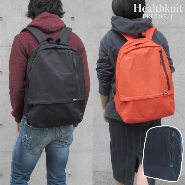 リュック Healthknit ヘルスニット レディース メンズ バッグ 撥水素材 止水ファスナー ...