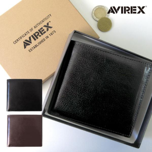財布 AVIREX アビレックス 本革 メンズ