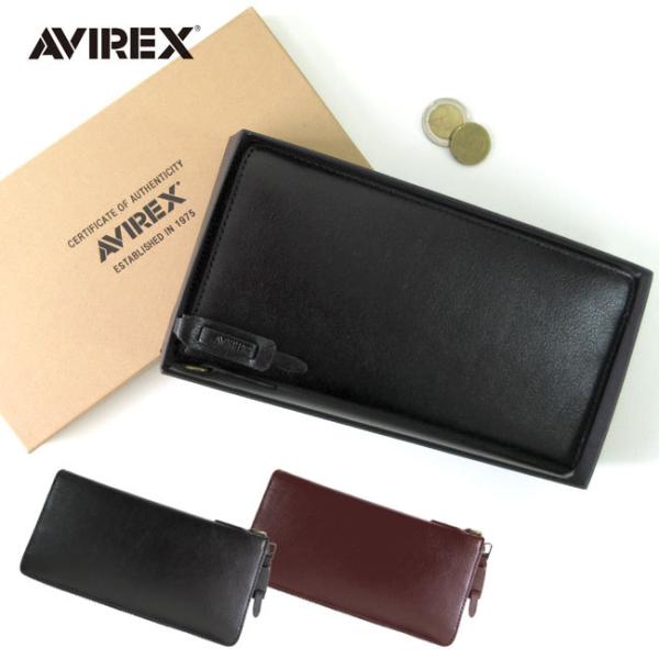財布 AVIREX アビレックス 革 メンズ