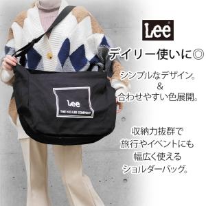 Lee リー レディース ロゴ ショルダーバッ...の詳細画像1