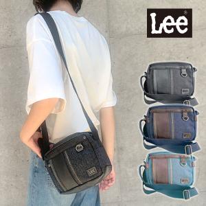 Lee リー ショルダーバッグ デニム 斜め掛け 肩掛け 横型 ミニショルダー｜openside