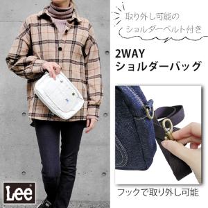 Lee リー 2WAY 小さめ 横型 デニム ...の詳細画像2