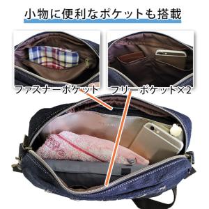 Lee リー 2WAY 小さめ 横型 デニム ...の詳細画像4