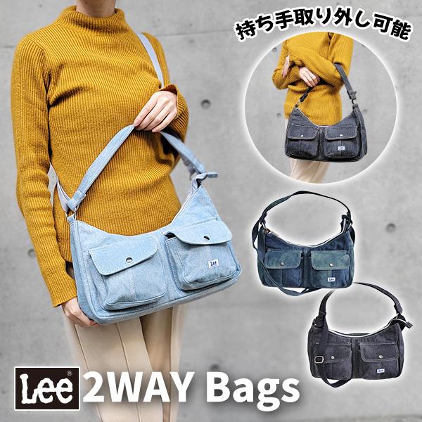 Lee リー 2WAY デニム ショルダーバッグ バッグ ハンドバッグ レディース 斜めがけ 大人 ...