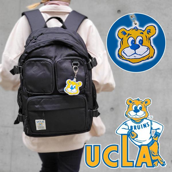 UCLA ユーシーエルエー リュック リュックサック メンズ レディース 30L ラバーチャーム 通...