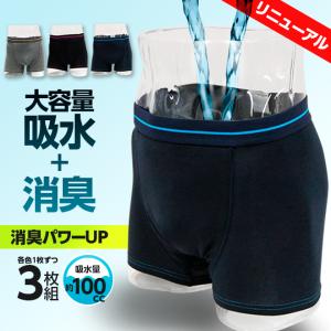 しっきんパンツ ボクサーパンツ 男性 吸水パンツ 男性用