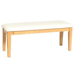 タマリビング(Tamaliving) ミルキーウェイ ダイニングベンチ 幅104cm 2人掛け ナチュラル [ベンチ単品] 50002712