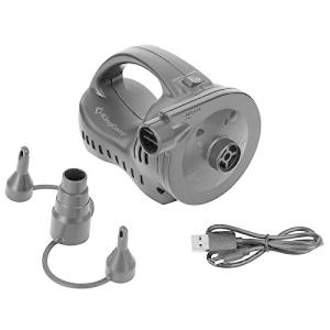 KingCamp 電動 エアーポンプ 電池入り usb 空気入れ 空気抜き