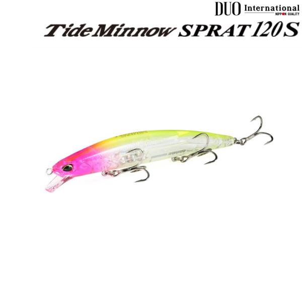 DUO デュオ タイドミノー スプラット 120S シンキング (クリックポスト可)