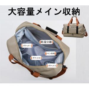 ボストンバッグ メンズ 大容量 旅行バッグ ス...の詳細画像4