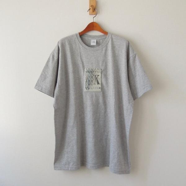 ARMANI EXCHANGE アルマーニ エクスチェンジ Tシャツ USA製 グレー L (m-2...