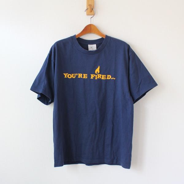 ナイキ 90s  Tシャツ ”you&apos;re fired / お前はクビだ”  ネイビー M （w-0...