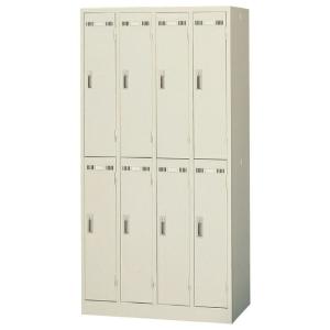 エーコー（EIKO） 送料無料 貴重品ロッカー ダイヤル錠 40人用 4列10段