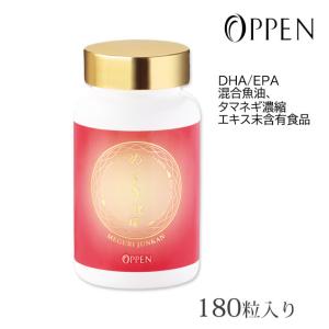 オッペン めぐり循環 180粒 DHA・EPA混合魚油 タマネギ濃縮エキス末含有食品 サプリメント