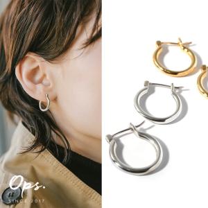 ピアス SILVER925 18mmフープピアス レディース メンズ : ZOZOTOWN
