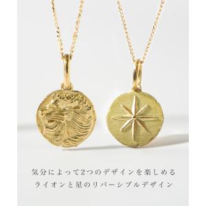 爆買 コイン ネックレス K10 10K レデ...の詳細画像4