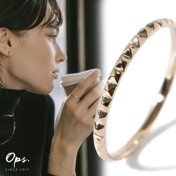 スタッズ k10 リング 指輪 10金 レディース シンプル おしゃれ アレルギー対応 【spina...