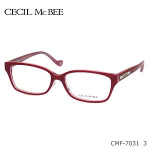 CECIL McBEE (セシルマクビー) CMF-7031 3 レッド セル メガネ｜opt-tamaki