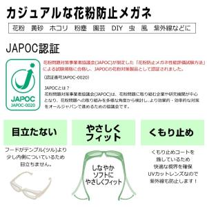 花粉メガネ スカッシースタイル スモール レギ...の詳細画像1