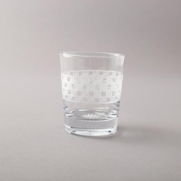 東京切子ロックグラス　KILIKO-八角籠目