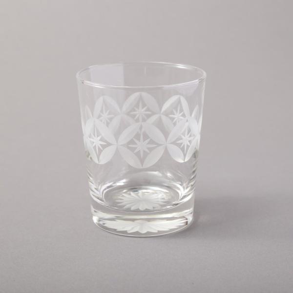 東京切子ロックグラス　KILIKO-　輝七宝　*かがやきしっぽう*