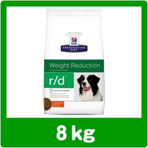 (入荷時期未定)ヒルズ 犬用 r/d 8ｋｇ 療法食 ドッグフード rd（並行輸入品）体重減量　大型犬・多頭飼いに！