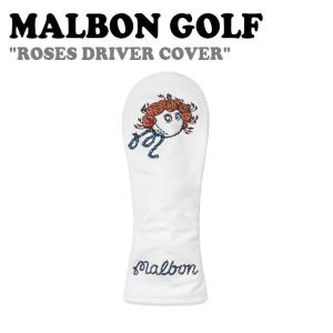 マルボンゴルフ ドライバーカバー MALBON GOLF メンズ レディース ROSES DRIVER COVER ローズ ドライバー カバー BLACK ブラック M2133LAC09BLK ACC｜option