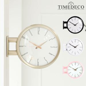 タイムデコ 掛け時計 TIMEDECO 正規販売店 MODERN DOUBLE WALL CLOCK...