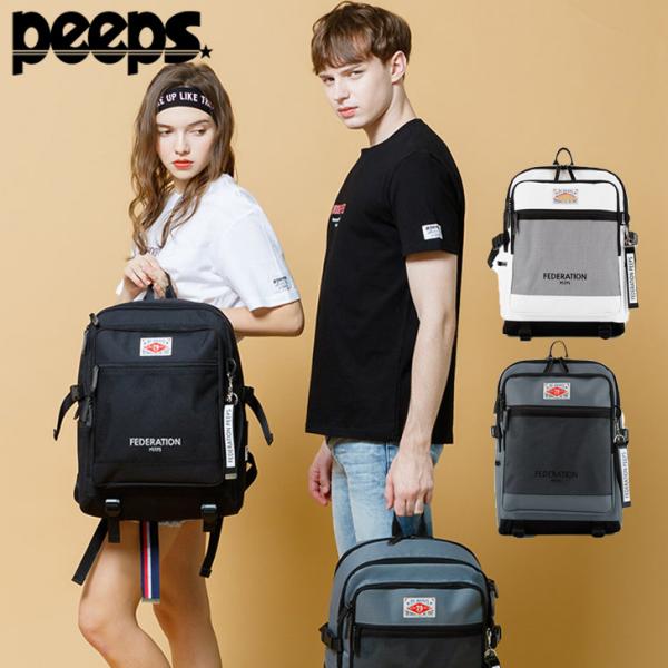 ピープス リュック PEEPS 正規販売店 メンズ レディース FEDERATION BACKPAC...