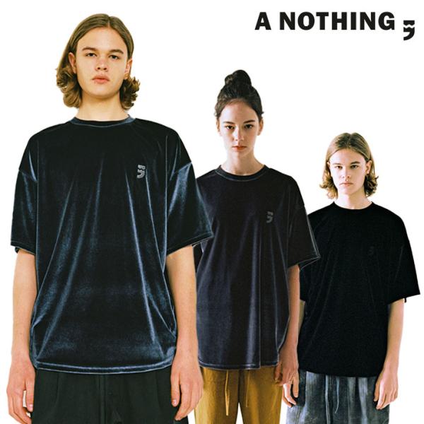 エーナッシング 半袖Ｔシャツ A NOTHING 正規販売店 DROP-SHOULDER VELVE...