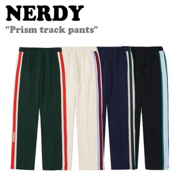 ノルディ ボトムス NERDY Prism track pants プリズム トラック パンツ BL...