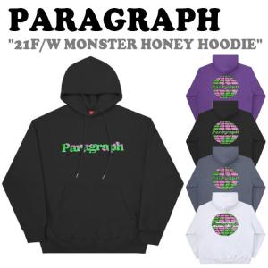 パラグラフ パーカ PARAGRAPH メンズ レディース 21F/W MONSTER HONEY
