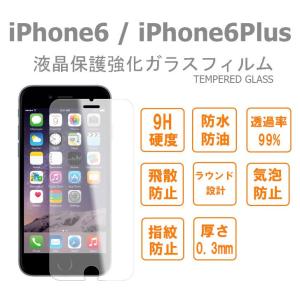 iPhone6 iPhone6 Plus 液晶フィルム 液晶保護 強化ガラス フィルムTEMPERED GLASS｜option