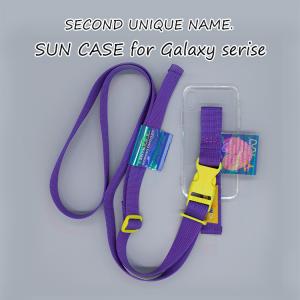 Galaxyシリーズ 韓国 ケース Galaxy S22 S21 GalaxyS22 Ultra Note20 Ultra S21+ S20+ S20Ultra ストラップ CROSS YELLOW DEEP PURPLE JELLY CASE お取り寄せ｜option