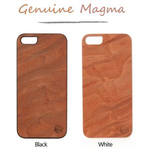 iPhone5 iPhone5s 木製 ケース man&wood 天然木 Man & Wood Real wood case Genuine Magma マグマ iPhone 5 iPhone 5S ケース｜option