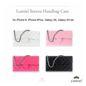 お取り寄せ マルチケース 各機種対応 iPhone 6 6 Plus iPhone 5s 5 Galaxy S5 ケース カバー Lumiel Serena Hand Bag ケース カバー｜option
