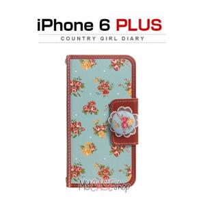 お取り寄せ iPhone6s Plus iPhone6 Plus ケース カバー Mr.H Country Girl Diary カントリーガールダイアリー 手帳型 レザーケース スマホケース｜option