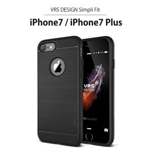 お取り寄せ iPhone8 ケース iPhone7 カバー iPhone7 Plus スマホケース VRS DESIGN Simpli Fit ヘアラインデザイン TPU スリム ソフトケース｜option